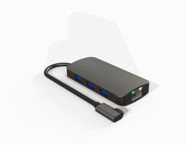 NCLOSE USB C HUB RT20 W HOST CABLE