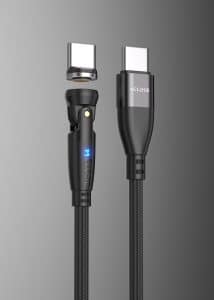 nCLOSE Magnetic USB C Cable 100W PD w/ interchangeable magnetic heads.