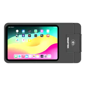 nCLOSE Elite Series for Apple iPad Mini (6th Gen) w/ Magtek iDynamo6 - Front Facing