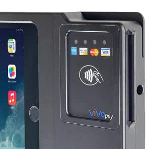 credit card reader in aluminum case