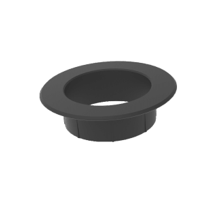 qsrkiosk clear counter plastic tube spacer
